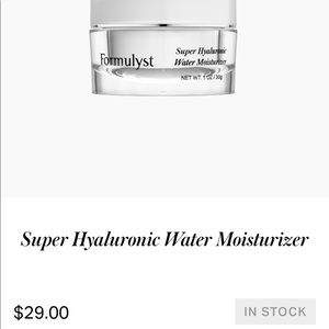 Super Hyaluronic Water Moisturizer